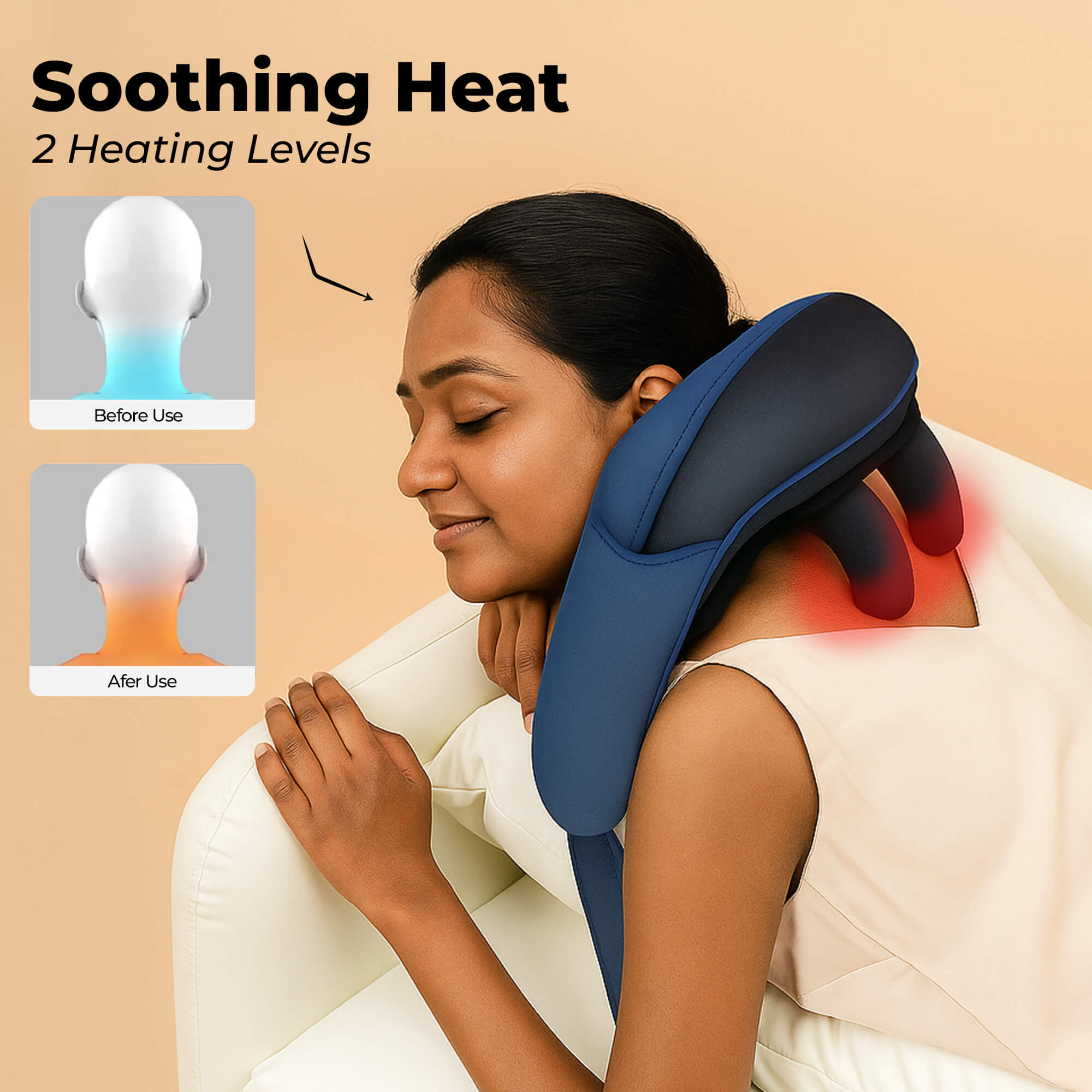 Premium Smart Neck Massager for Pain Relief